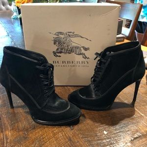 Burberry Lace-Up Boots